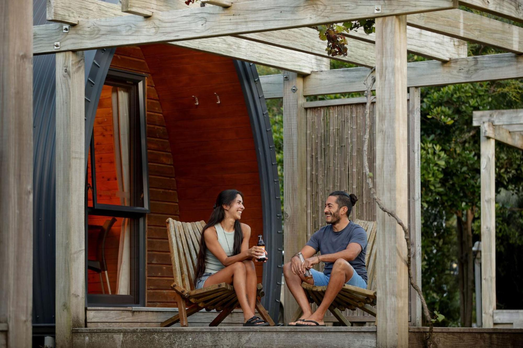 Hot Water Beach Top 10 Holiday Park Hotwater Beach Eksteriør billede