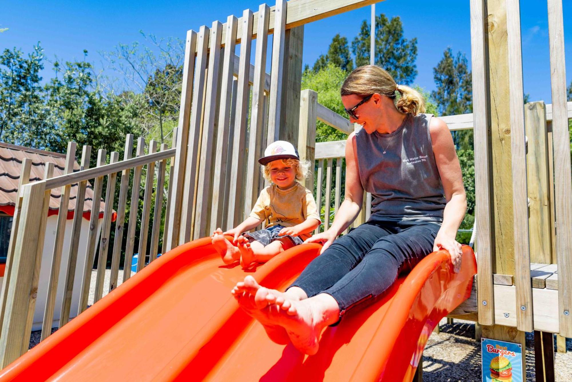 Hot Water Beach Top 10 Holiday Park Hotwater Beach Eksteriør billede