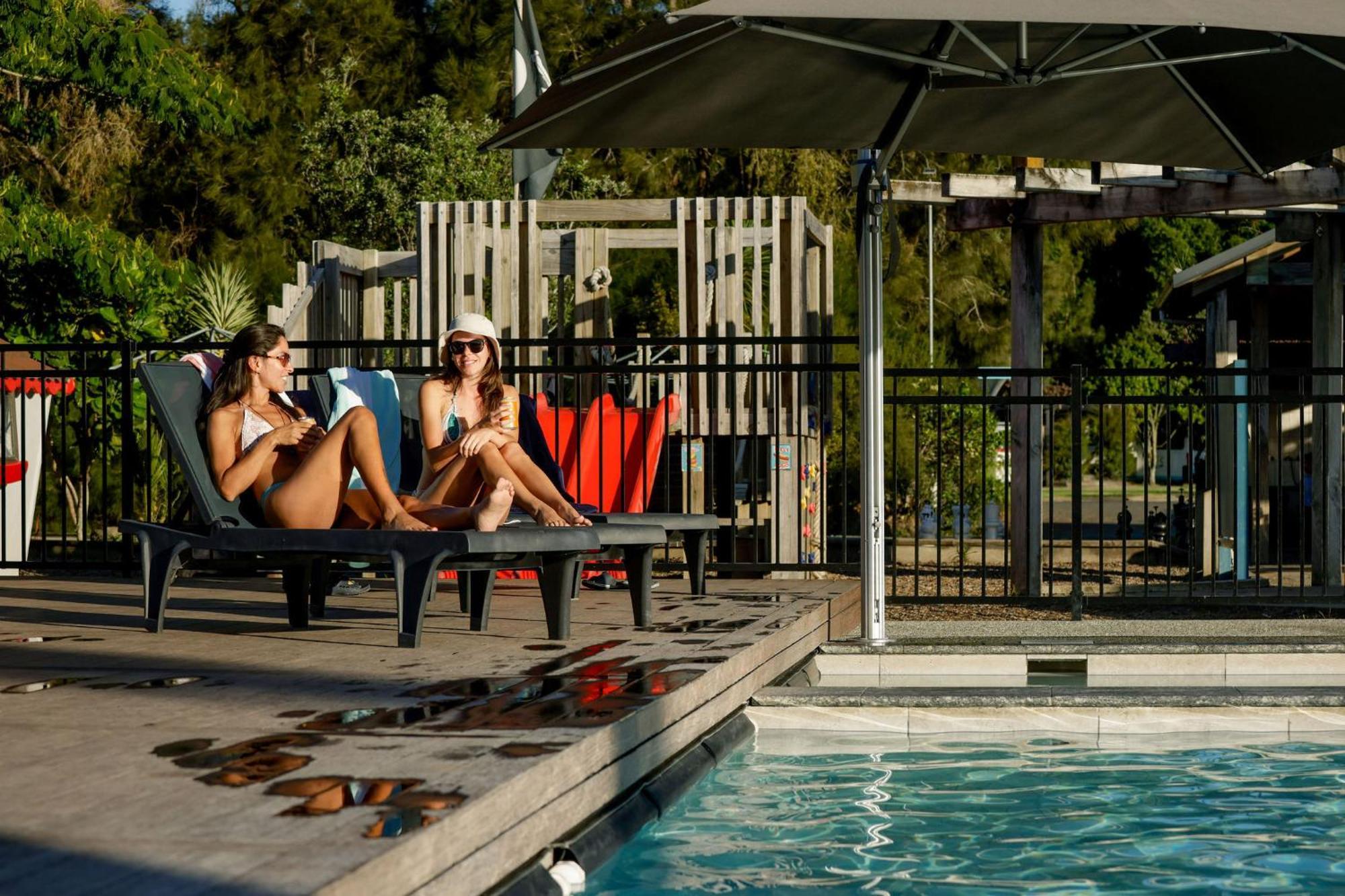 Hot Water Beach Top 10 Holiday Park Hotwater Beach Eksteriør billede