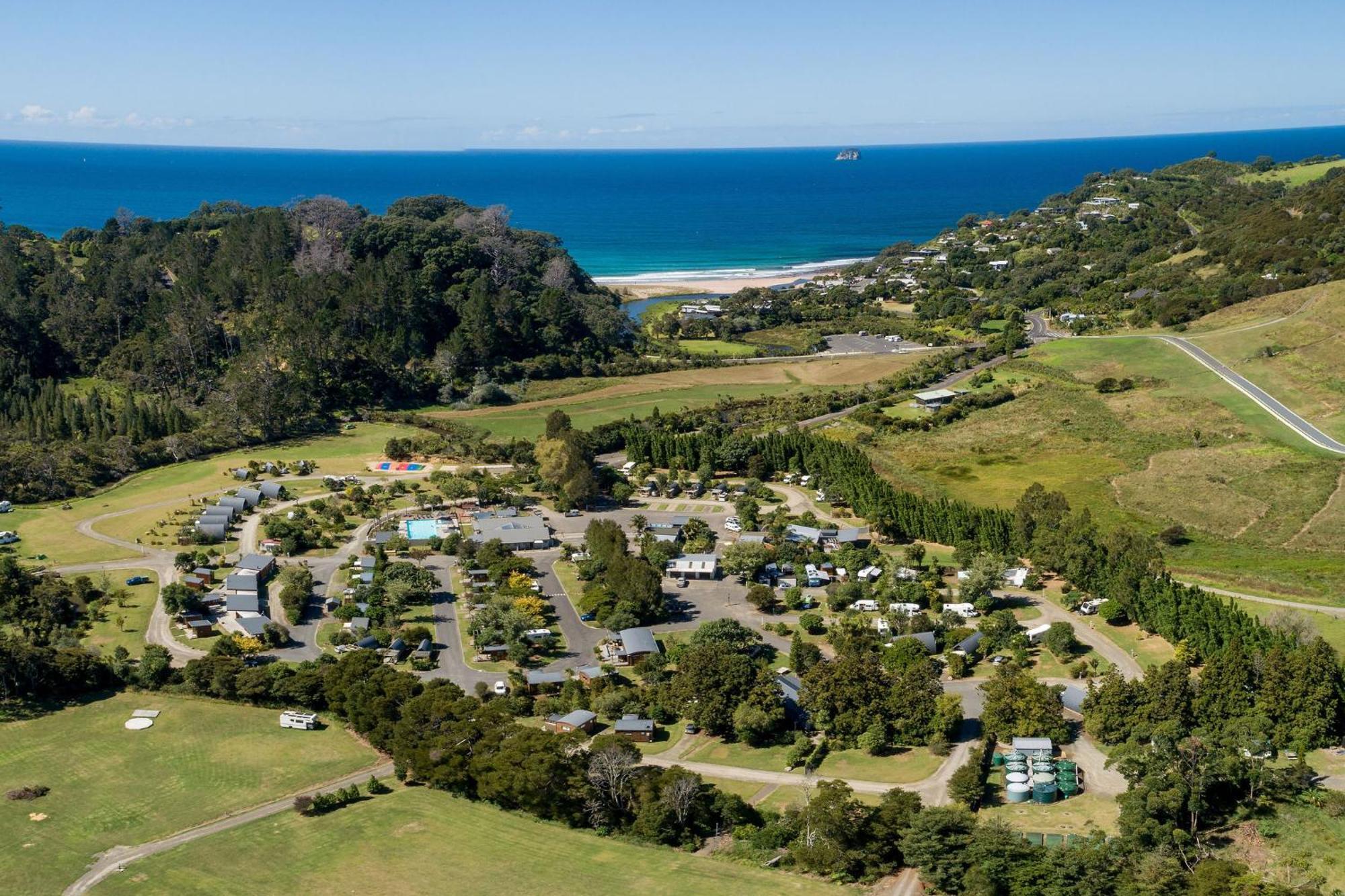 Hot Water Beach Top 10 Holiday Park Hotwater Beach Eksteriør billede