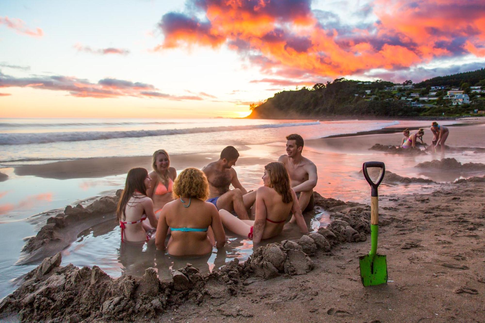 Hot Water Beach Top 10 Holiday Park Hotwater Beach Eksteriør billede